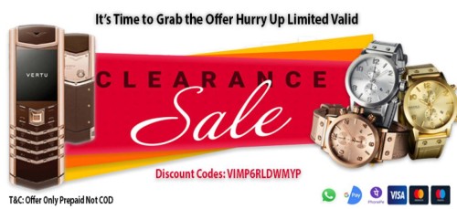 Clearence Sales 20% to 50% off