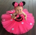 Minnie Mouse Flower Girl Tutu Dress